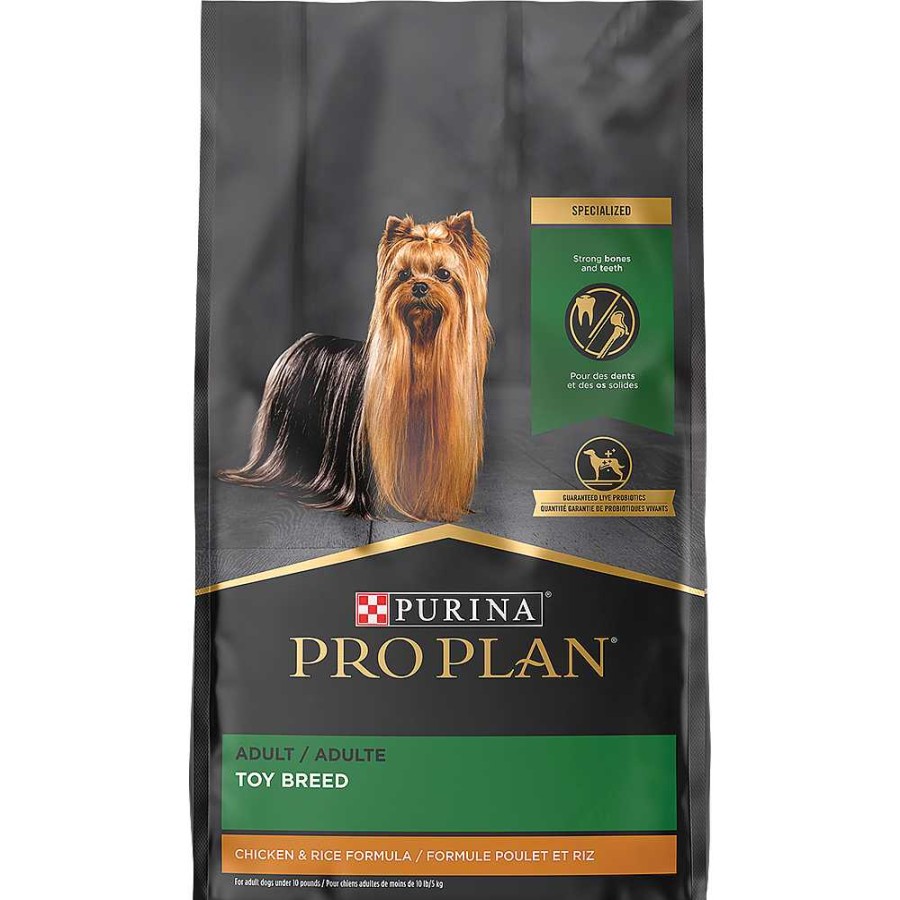 Dogs Purina Dry Dog Food | Pro Plan Adult Toy Breed Chicken & Rice Formula Dry Dog Food