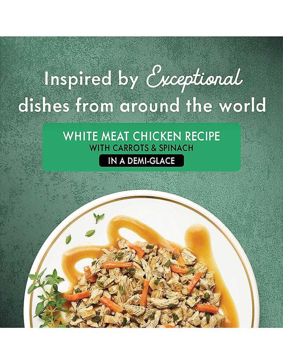 Cats Purina Wet Cat Food | Fancy Feast Medleys White Meat Chicken With Carrots & Spinach In A Demi-Glace