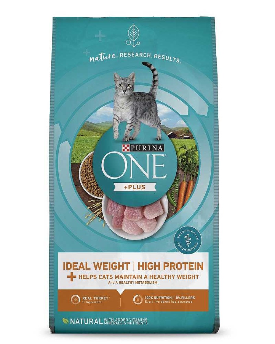 Cats Purina Dry Cat Food | Purina One® Ideal Weight High Protein Dry Cat Food