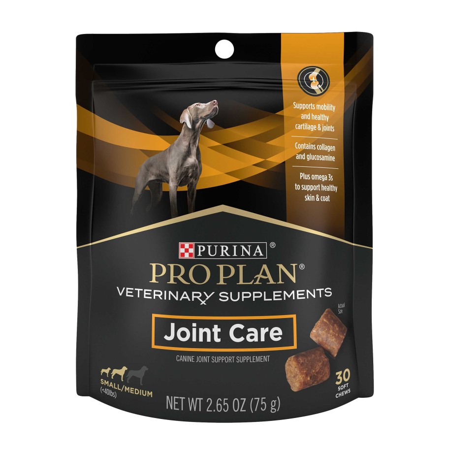 Dogs Purina Dog Supplements | Purina Pro Plan Veterinary Supplements Joint Care Canine Joint Support Supplement