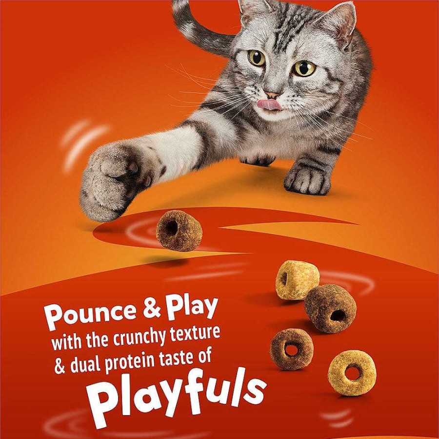 Cats Purina Dry Cat Treats | Friskies Playfuls With Real Chicken And Liver Flavor Cat Treats