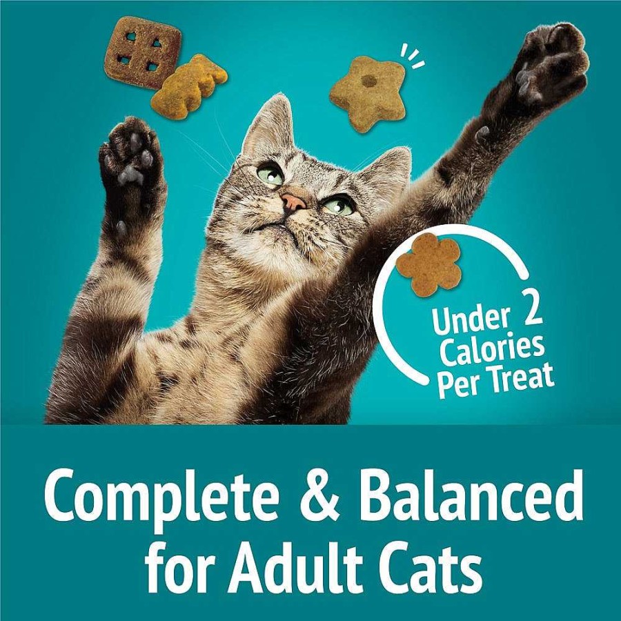 Cats Purina Dry Cat Treats | Friskies Party Mix Meow Luau Crunch With Ocean Whitefish & Flavors Of Pork & Crab Cat Treats